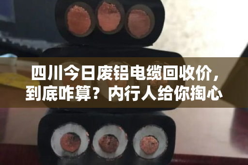 四川今日废铝电缆回收价,到底咋算?内行人给你掏心窝子讲清楚 四川今日废铝电缆回收价,到底咋算?内行人给你掏心窝子讲清楚