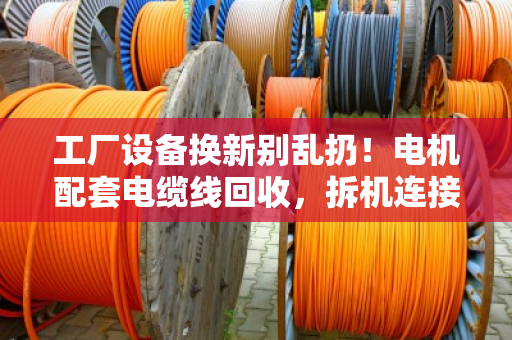 工厂设备换新别乱扔!电机配套电缆线回收,拆机连接线也能卖个好价钱 工厂设备换新别乱扔!电机配套电缆线回收,拆机连接线也能卖个好价钱