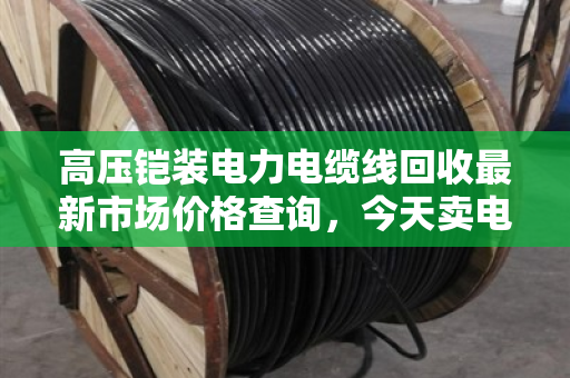 高压铠装电力电缆线回收最新市场价格查询,今天卖电缆亏没亏?泊祎回收给你交个实底 高压铠装电力电缆线回收最新市场价格查询,今天卖电缆亏没亏?泊祎回收给你交个实底