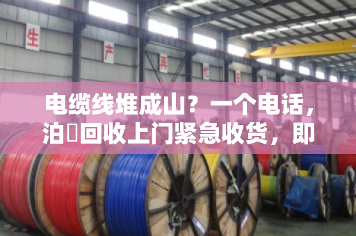 电缆线堆成山?一个电话,泊祎回收上门紧急收货,即时报价不坑人 电缆线堆成山?一个电话,泊祎回收上门紧急收货,即时报价不坑人