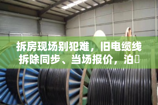拆房现场别犯难,旧电缆线拆除同步、当场报价,泊祎回收让您省心又省钱 拆房现场别犯难,旧电缆线拆除同步、当场报价,泊祎回收让您省心又省钱