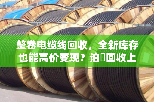 整卷电缆线回收,全新库存也能高价变现?泊祎回收上门收购,省心又划算 整卷电缆线回收,全新库存也能高价变现?泊祎回收上门收购,省心又划算