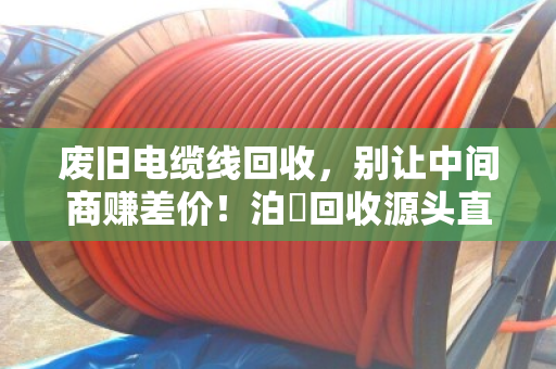 废旧电缆线回收,别让中间商赚差价!泊祎回收源头直收,一分冤枉钱都不花 废旧电缆线回收,别让中间商赚差价!泊祎回收源头直收,一分冤枉钱都不花