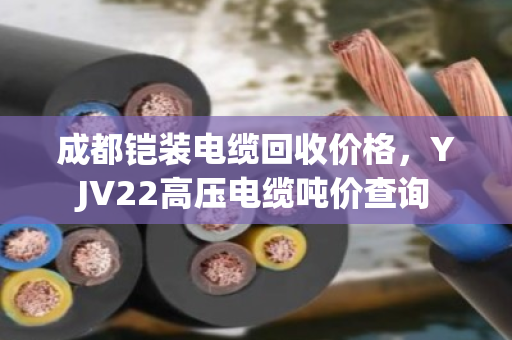成都铠装电缆回收价格，YJV22高压电缆吨价查询
